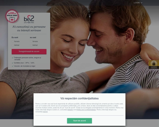 Be2 Dating Logo