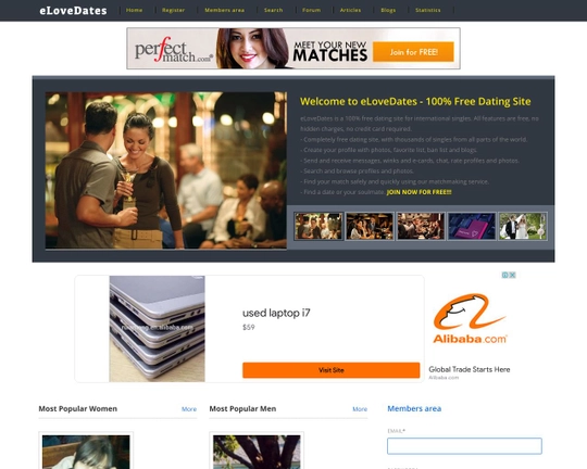 eLoveDates.com Logo