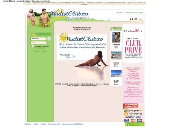 NudistClub.ro Logo