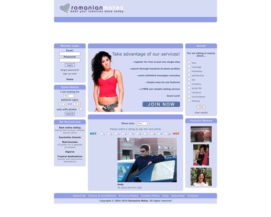 RomanianMates.com Logo