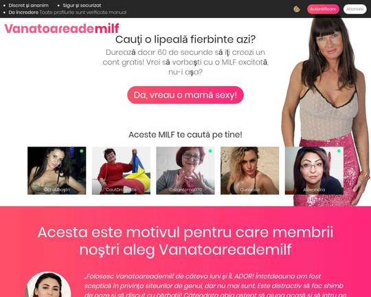 Vanatoareademilf Logo